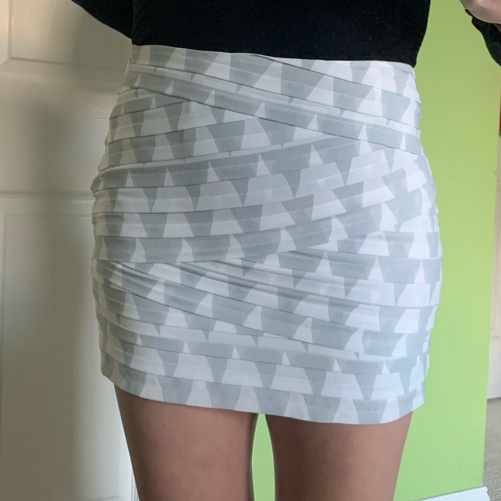 Armani exchange printed skirt